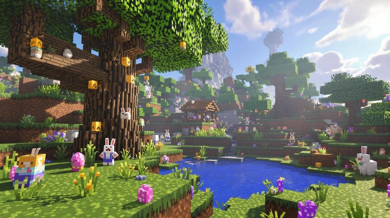 Minecraft Dünyası ve Tavşanlar